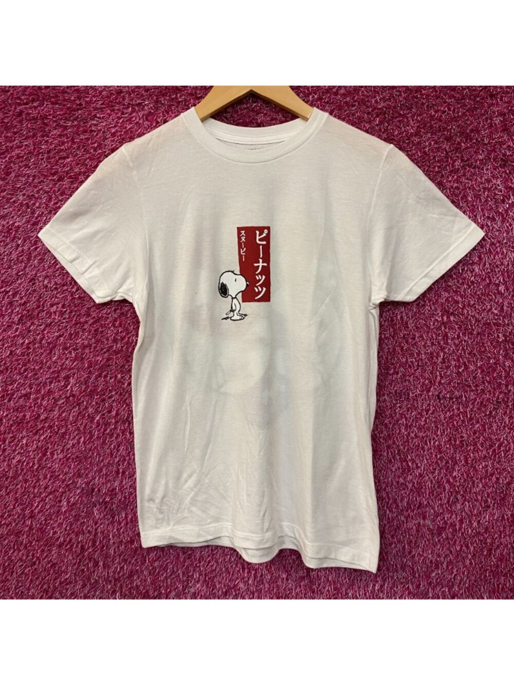 Snoopy Kanji Different Characteristics Women's Tshirt size Medium - Picture 2 of 5